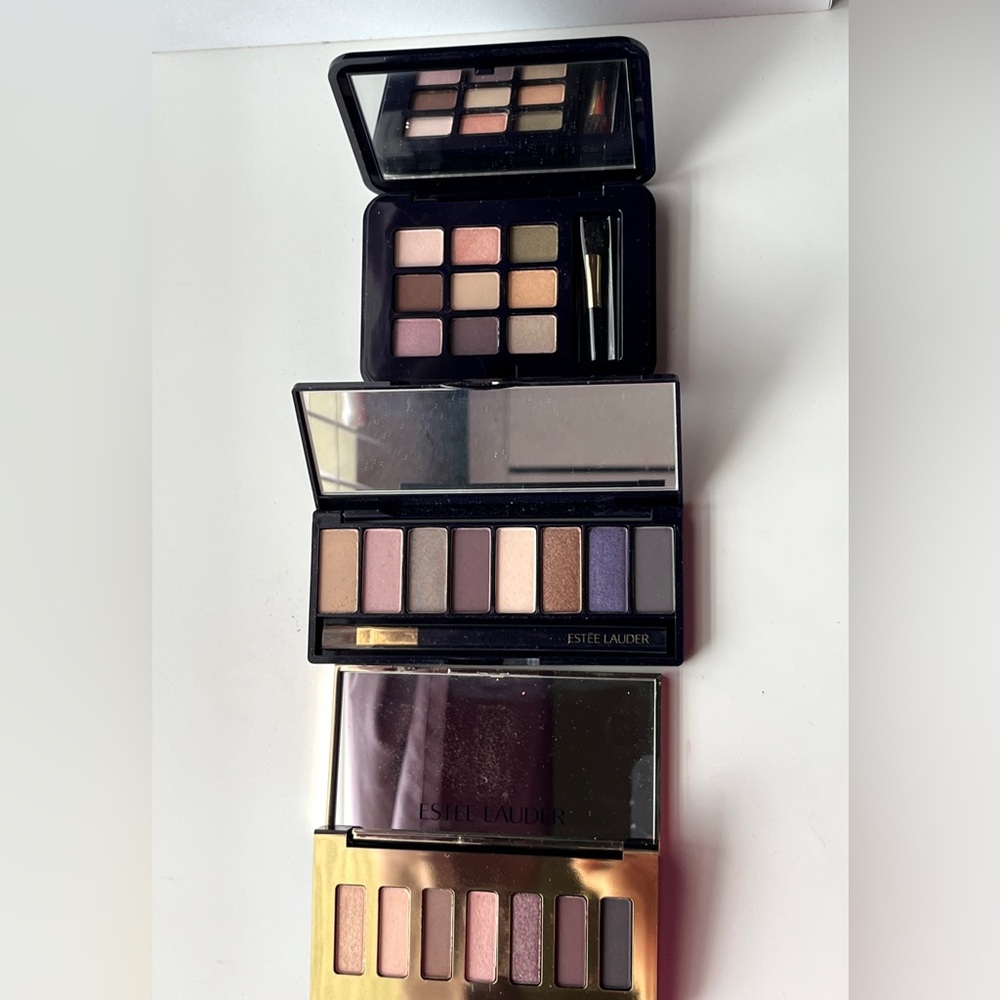 Estee Lauder Eyeshadow Palette Set - Pink, Purple, Brown Collection